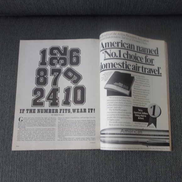 GOAL NHL Magazine New York Islanders vs Colorado Rockies Tuesday March 22 1977 - Picture 11 of 14